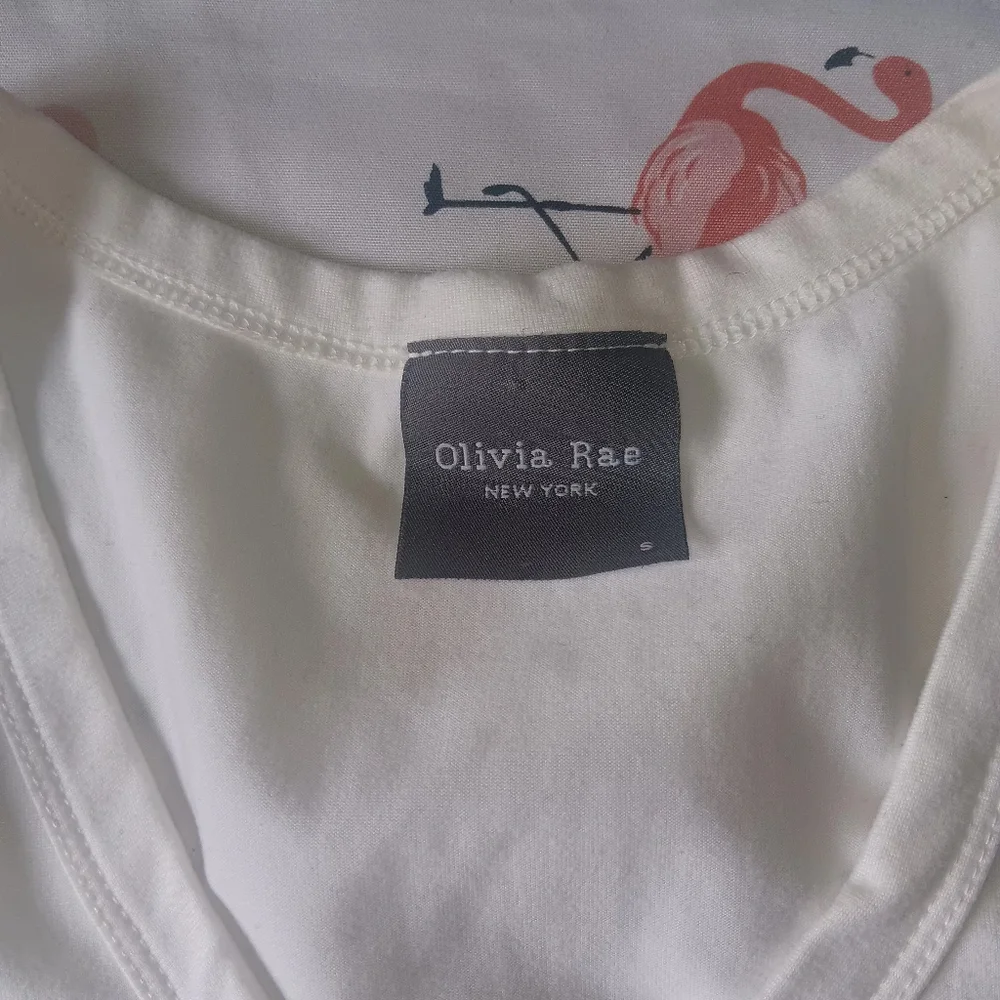 White V-Neck T-Shirt - Picture 2 of 2